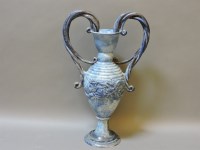 Lot 170 - A Castle Hedingham twin handled vase