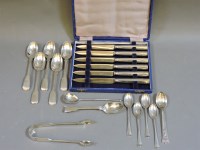 Lot 105 - Four Irish silver coffee spoons