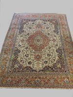 Lot 398 - A Persian carpet