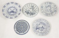 Lot 3 - Two Delft blue and white Dishes