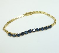 Lot 48 - A Continental gold bracelet