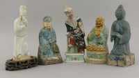 Lot 496 - Five assorted figures