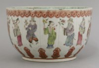 Lot 72 - An unusual famille rose Bowl