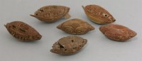 Lot 231 - Six coquilla nut Carvings