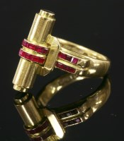 Lot 458 - A ruby ring