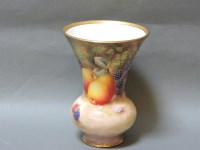 Lot 203 - A Royal Worcester vase