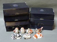 Lot 167 - Seven Royal Crown Derby Collector's Guild member's packs