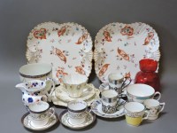 Lot 190 - A collection of Aynsley Derby and Royal Crown Derby items