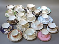 Lot 230 - Seventeen cabinet cups