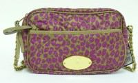 Lot 437 - A Mulberry mini leopard print 'Rosie' satchel