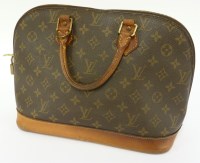 Lot 413 - A Louis Vuitton 'Alma PM' monogram handbag