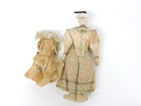 Lot 38 - A Victorian clock doll