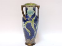 Lot 87 - A Burmantofts faience pottery vase