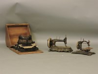 Lot 231 - A Royal Barlock typewriter