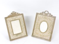 Lot 99 - Two Continental photo frames