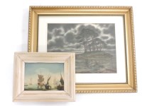 Lot 355 - S P Judge (Canadian)
AN ISLAND IN MOONLIGHT
Signed l.r.