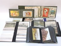 Lot 58 - Seven postcard albums of assorted postcards