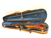 Lot 264 - A German violin