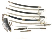 Lot 317 - Three Indian decorative swords