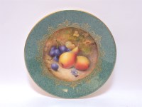 Lot 112 - A Royal Worcester porcelain plate