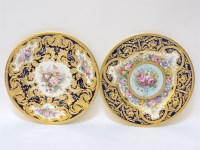 Lot 155 - A Lynton porcelain cabinet plate