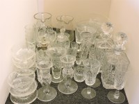 Lot 241 - A collection of Oban pattern glass ware