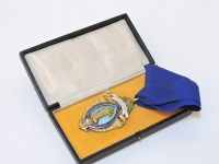 Lot 51 - A Chesterfield silver gilt medallion/chain of office