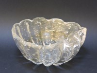 Lot 123 - A Murano glass bowl