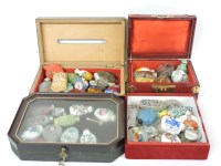 Lot 53 - A collection of 20th century Oriental snuff bottles