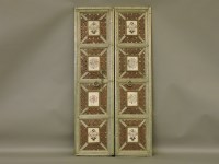 Lot 498 - A pair of Oriental doors
