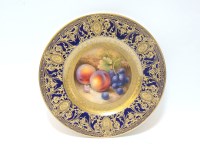 Lot 171 - A Royal Worcester porcelain plate