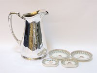 Lot 85 - A P&O silver plated jug