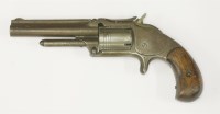 Lot 103 - A five shot rim fire revolver