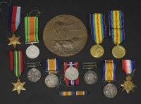 Lot 93 - A group of military medals