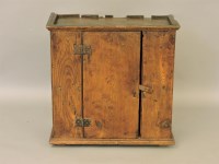 Lot 417 - A 17th century elm cupboard