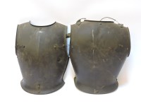 Lot 209 - An iron breast plate