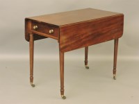 Lot 463 - A mahogany Pembroke table