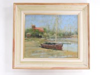 Lot 363 - Bill Dean (Contemporary)
A BOAT ON THE SHORE
Signed l.r.