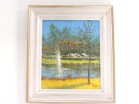 Lot 364 - Bill Dean (Contemporary)
A RIVER LANDSCAPE
Signed l.r.