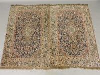 Lot 407 - A pair of Persian rugs