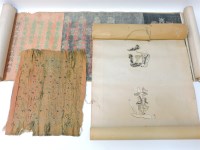 Lot 214 - A hand scroll of an Imperial edict