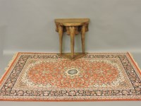 Lot 403 - An Indonesian hardwood console table