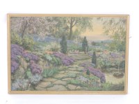 Lot 381 - Claude Marks (fl.1899-1915)
A VIEW OF A GARDEN IN SPRING
Signed l.r.