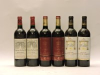 Lot 218 - Assorted Red Bordeaux to include: Château La Lagune