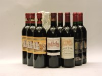 Lot 197 - Assorted 1998 Red Bordeaux to include three bottles each: Château Palmer