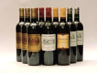 Lot 225 - Assorted 2006 Red Bordeaux to include three bottles each: Château Hortevie