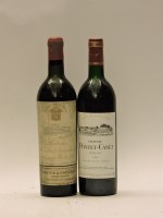 Lot 244 - Assorted Pauillac 5th growth to include one bottle each: Château Mouton d’Armailhacq