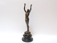 Lot 333A - An Art Union of London bronze of a girl