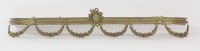 Lot 492 - A bronze bed canopy