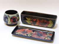 Lot 135 - A Moorcroft 'Hibiscus' planter